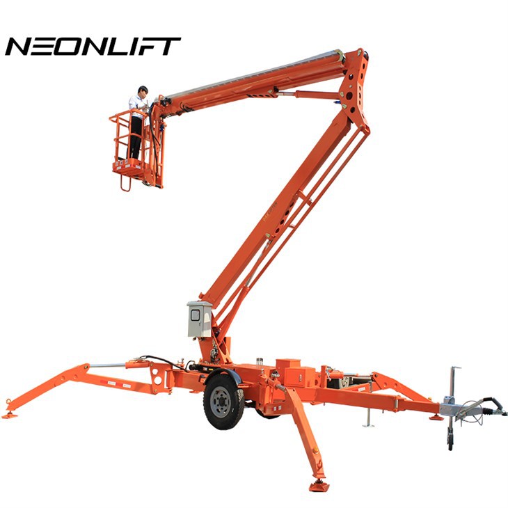 Industrial Mobile Spider Boom Lift