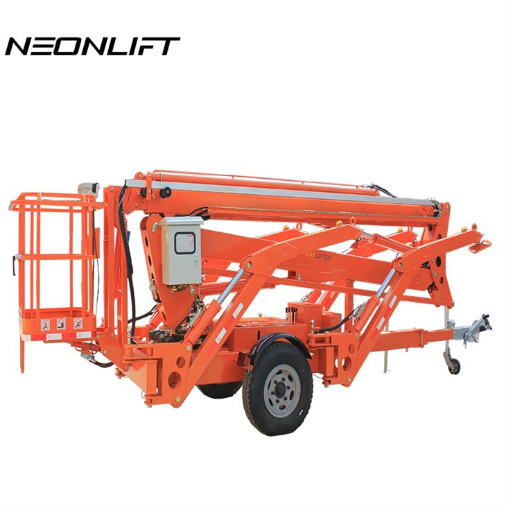 Industrial Mobile Spider Boom Lift