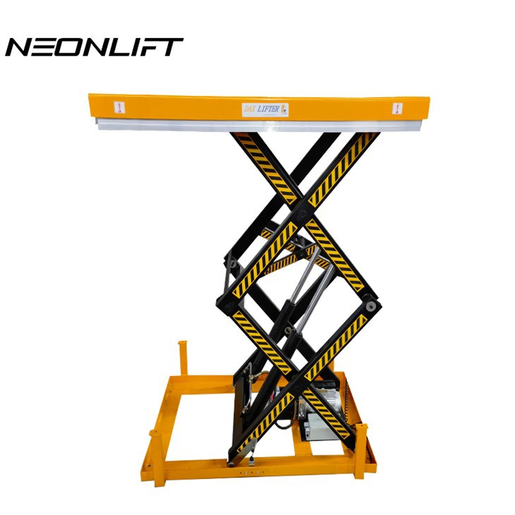 Plataforma elevadora de tijera de 1000 kg