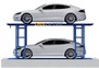 Elevador de coches de tijera de doble plataforma: la solución inteligente par...